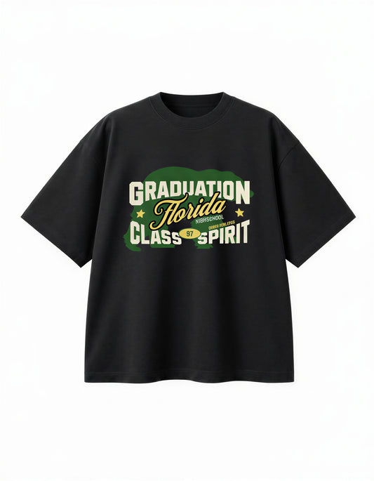 GRADUATION VARSITY Oversized Tee